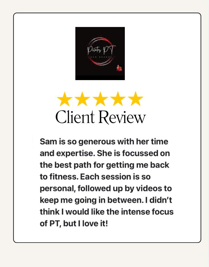 Sam Deans Fitness Pilates Review